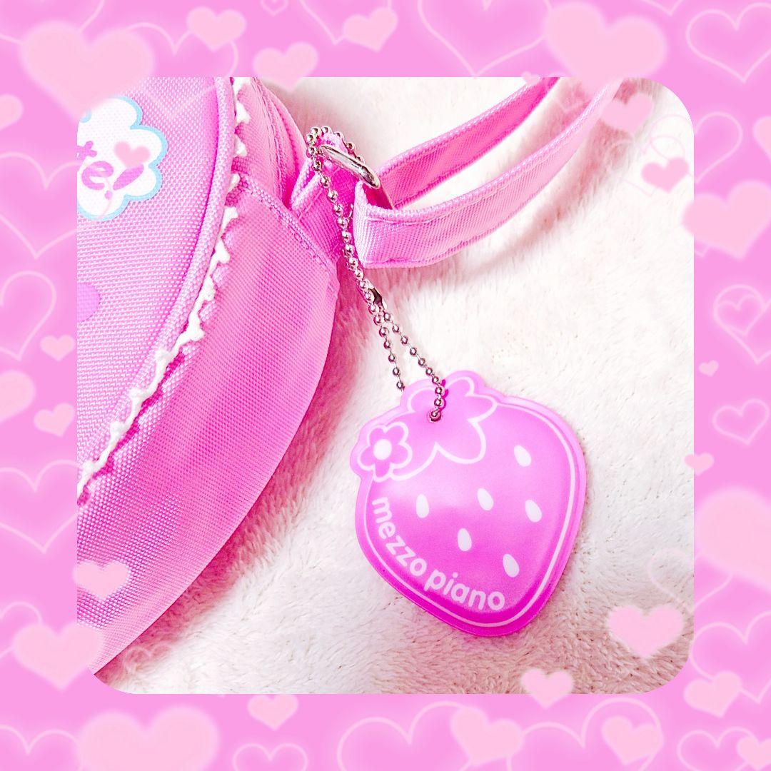 ❤メゾピアノ❤ミミポポ✨みみぽぽ♡ハート♡バック✨平成レトロ✨ショルダー❤
