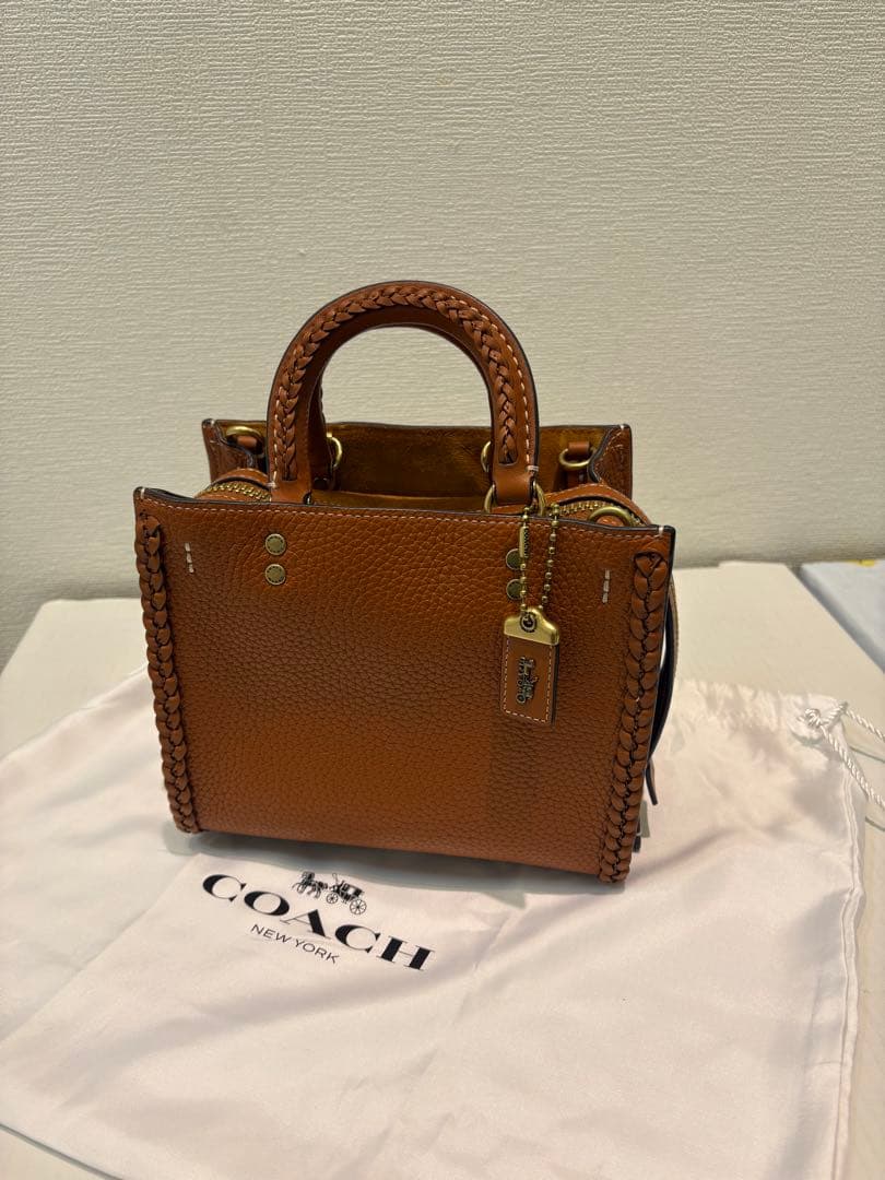 COACH ローグ　ハンドバッグ　美品