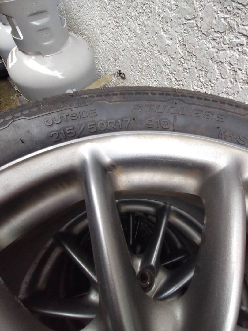 ホンダ 17インチ スポークデザイン ホイールセット