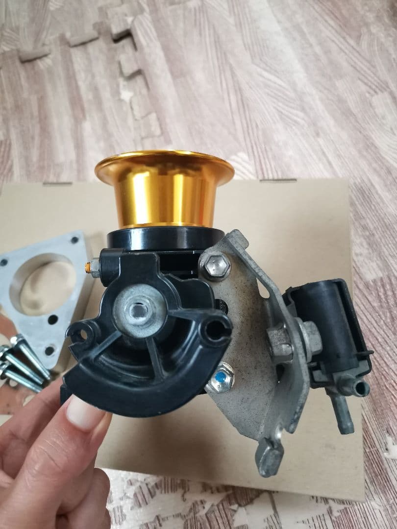 スロットルボディ ビッグスロットル　KF-VE L275 ミラ Φ43