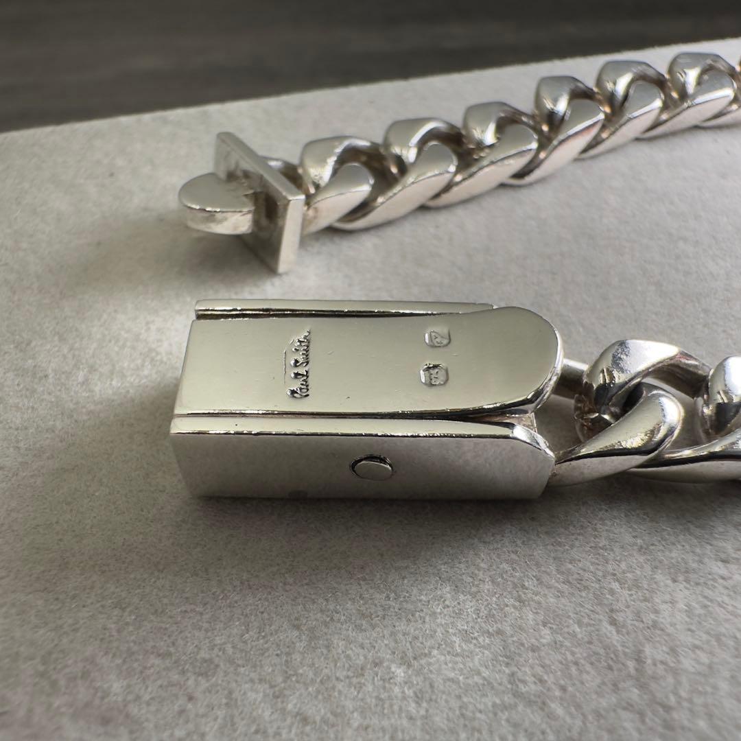 ★鑑定済美品★ポールスミス★シルバー925喜平ブレスレット★