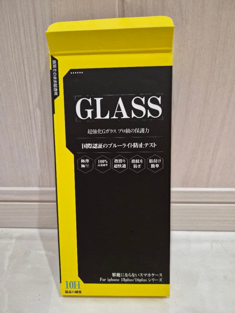 Apple iPhone 16Plusティール強化ガラス・iFaceつき