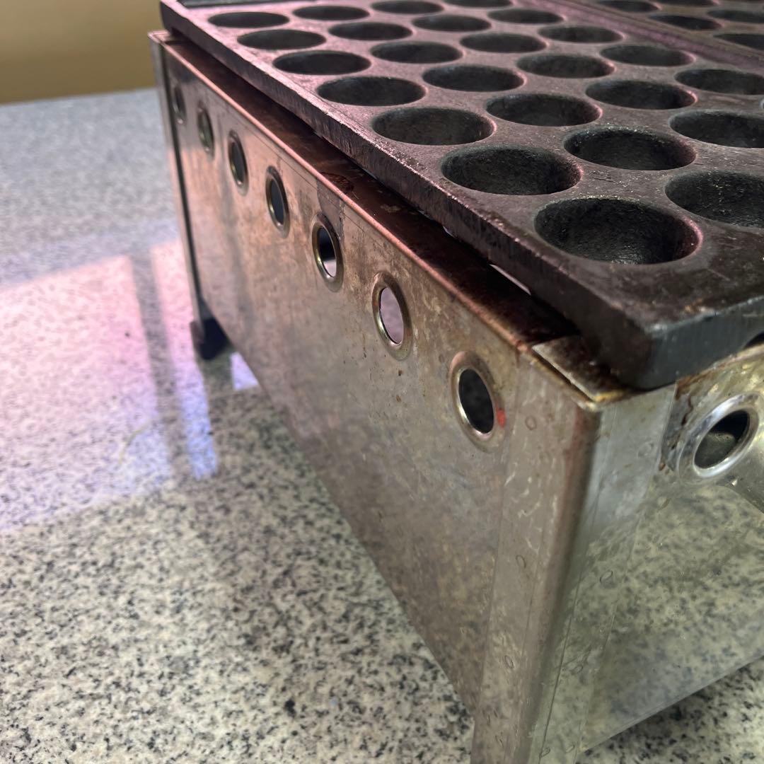 IKK プロパン たこ焼き器 28穴×2連 LPガス 鉄鋳物 業務用 格安