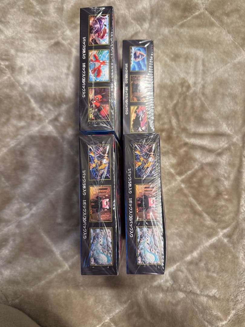 ポケモンカード 未開封ボックス 4個セット