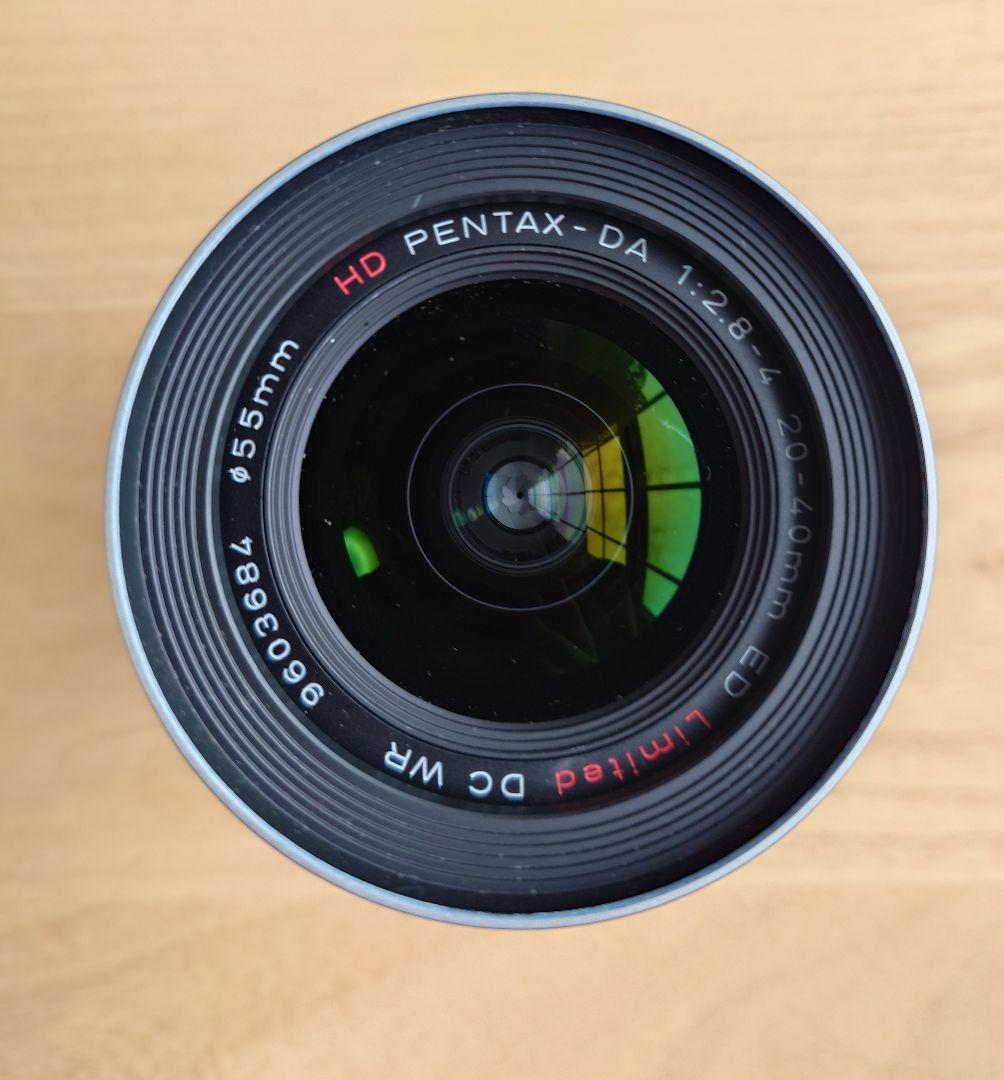 PENTAX DA 20-40mm ED Limited DC WR　シルバー