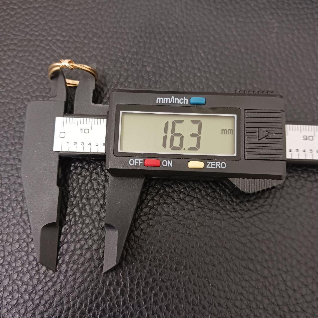 (C012013) K18 YG リング 指輪 4℃ ヨンドシー 約9-10号