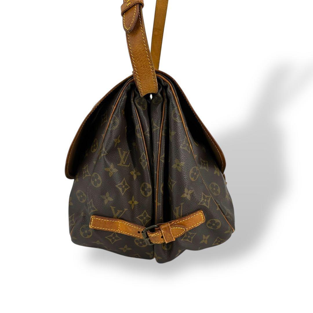 ルイヴィトン ショルダーバッグ ソミュール35 モノグラム 大容量