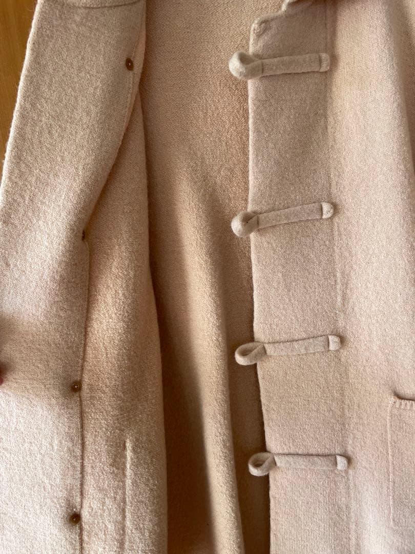 45R フロートアルパカ縮絨ハーフコート