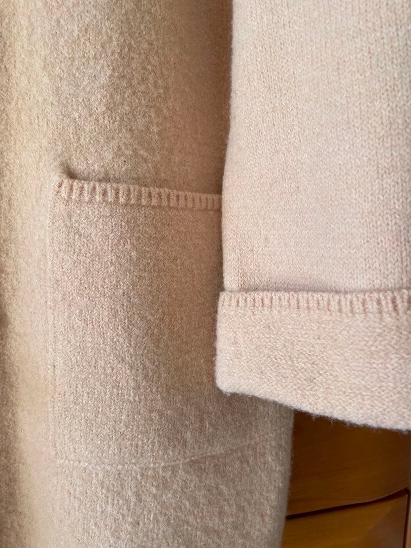 45R フロートアルパカ縮絨ハーフコート