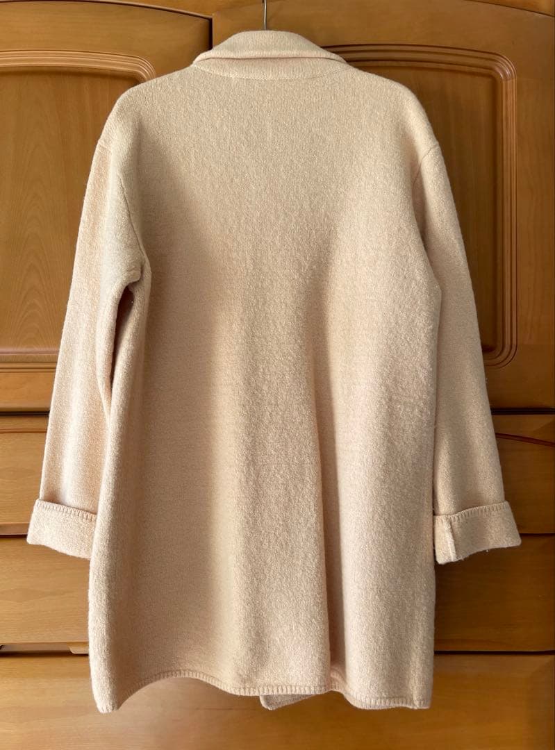 45R フロートアルパカ縮絨ハーフコート