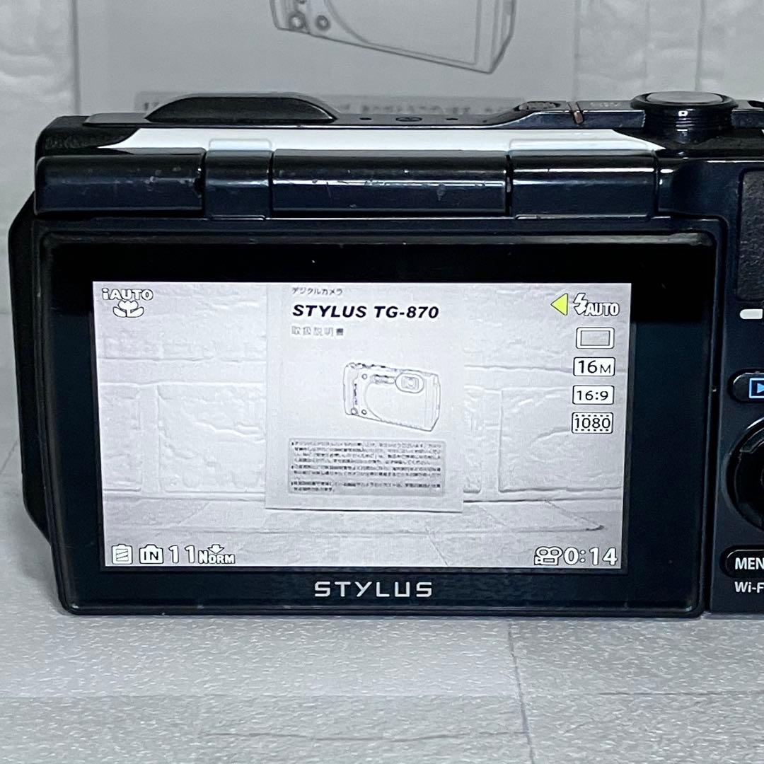 【稼働品】OLYMPUS Tough オリンパス STYLUS TG-870