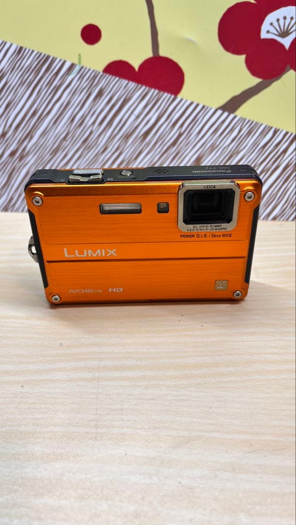 Panasonic LUMIX DMC-FT2 オレンジ 動作確認済み