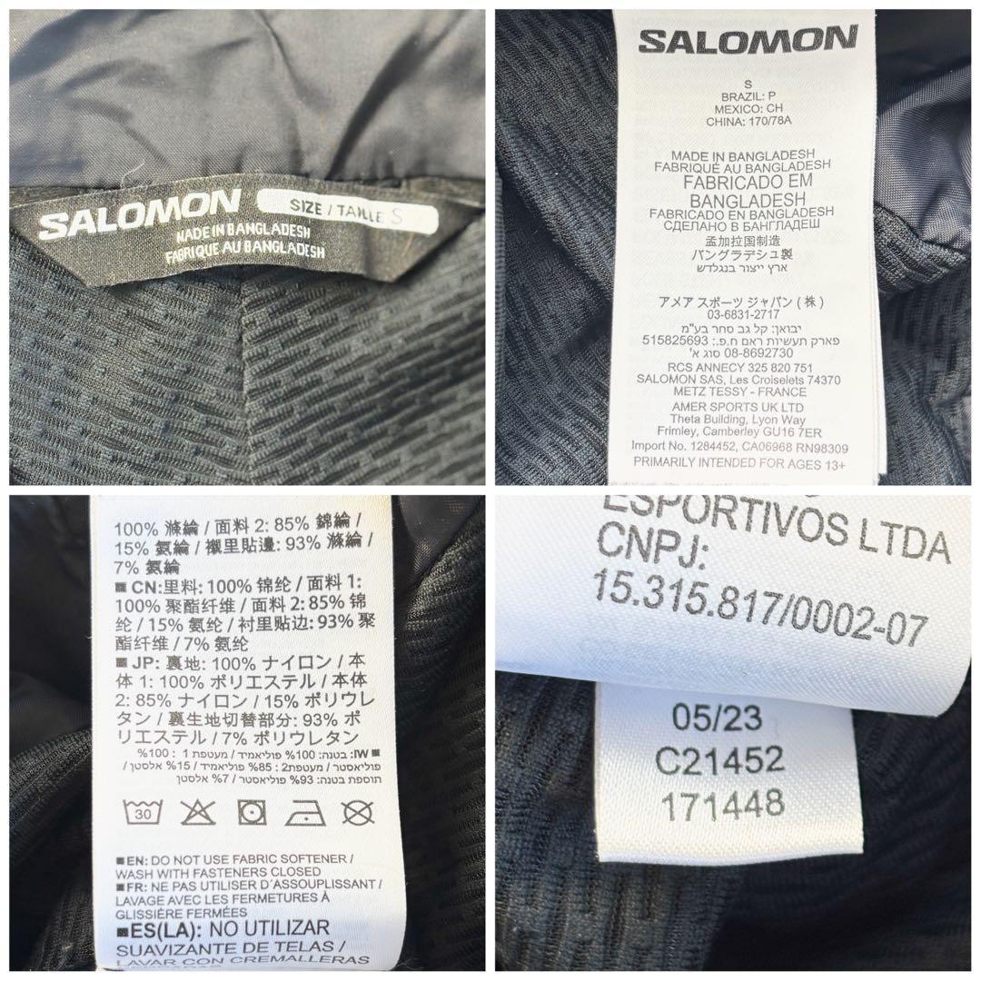 SALOMON サロモン23-24 TRANSFER BIB PANT サイズS
