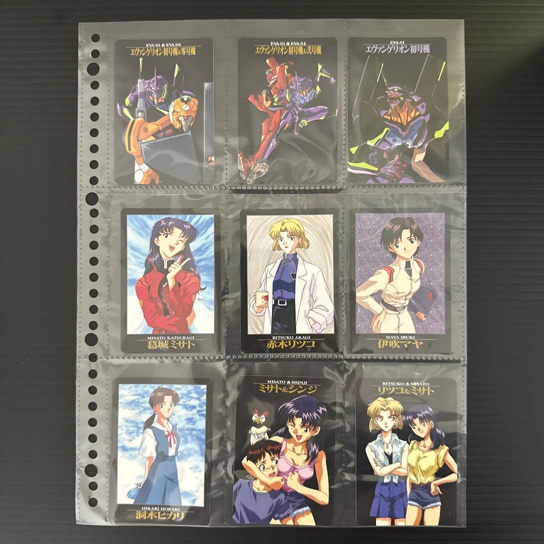 エヴァンゲリオン　カードダス　第一弾　第1弾　初版　セミコンプリートセット
