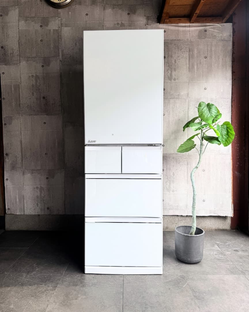 設置まで✨ MITSUBISHI ファミリー用冷蔵庫 455L✨2021年製⭕️