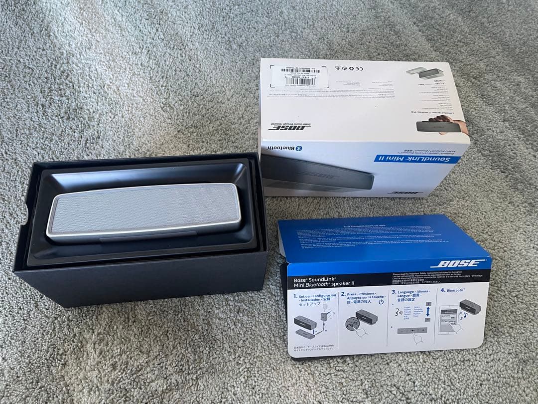 BOSE SoundLink Mini Ⅱ ワイヤレススピーカー　シルバー