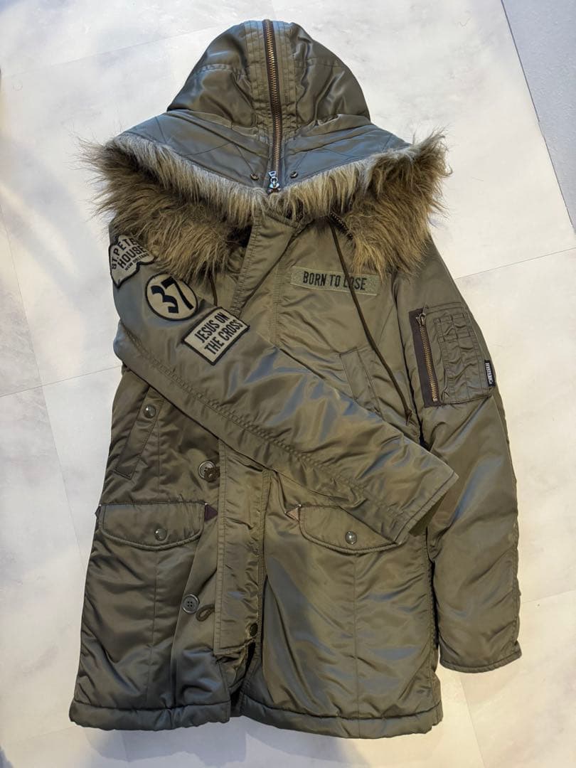 ヒステリックグラマー★N3Bフライトジャケット　プリマロフト