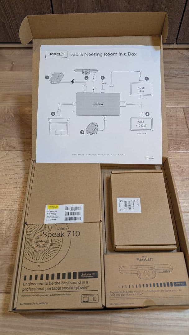 【新品】Jabra PanaCast・ speak 710 高画質WEBカメラ