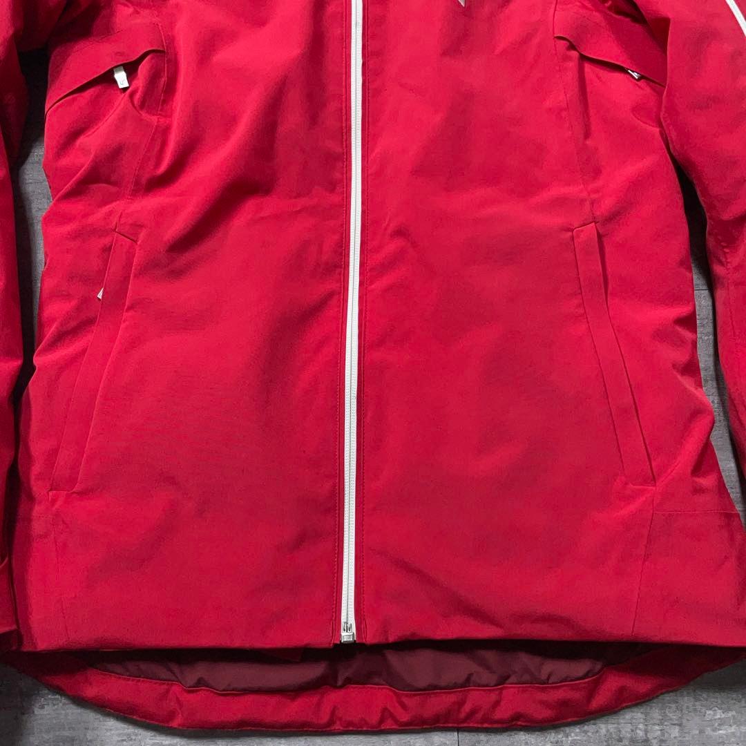 ピークパフォーマンス スキーウェア レディースS 赤 セットアップ 上下 山登り