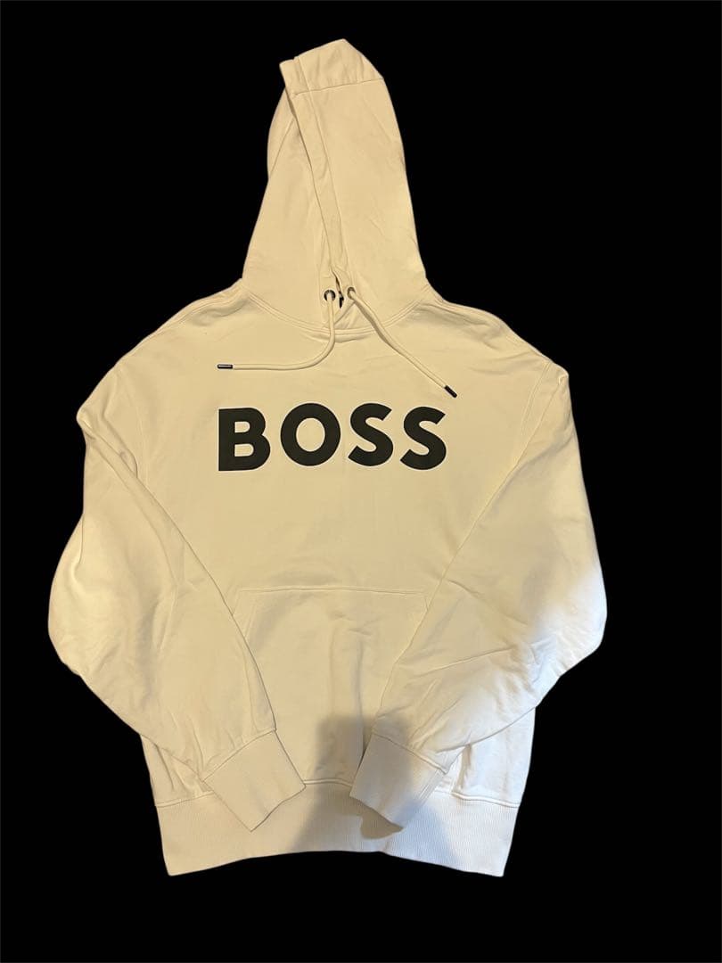 HUGO BOSS ヒューゴボス スウェットパーカー ホワイト