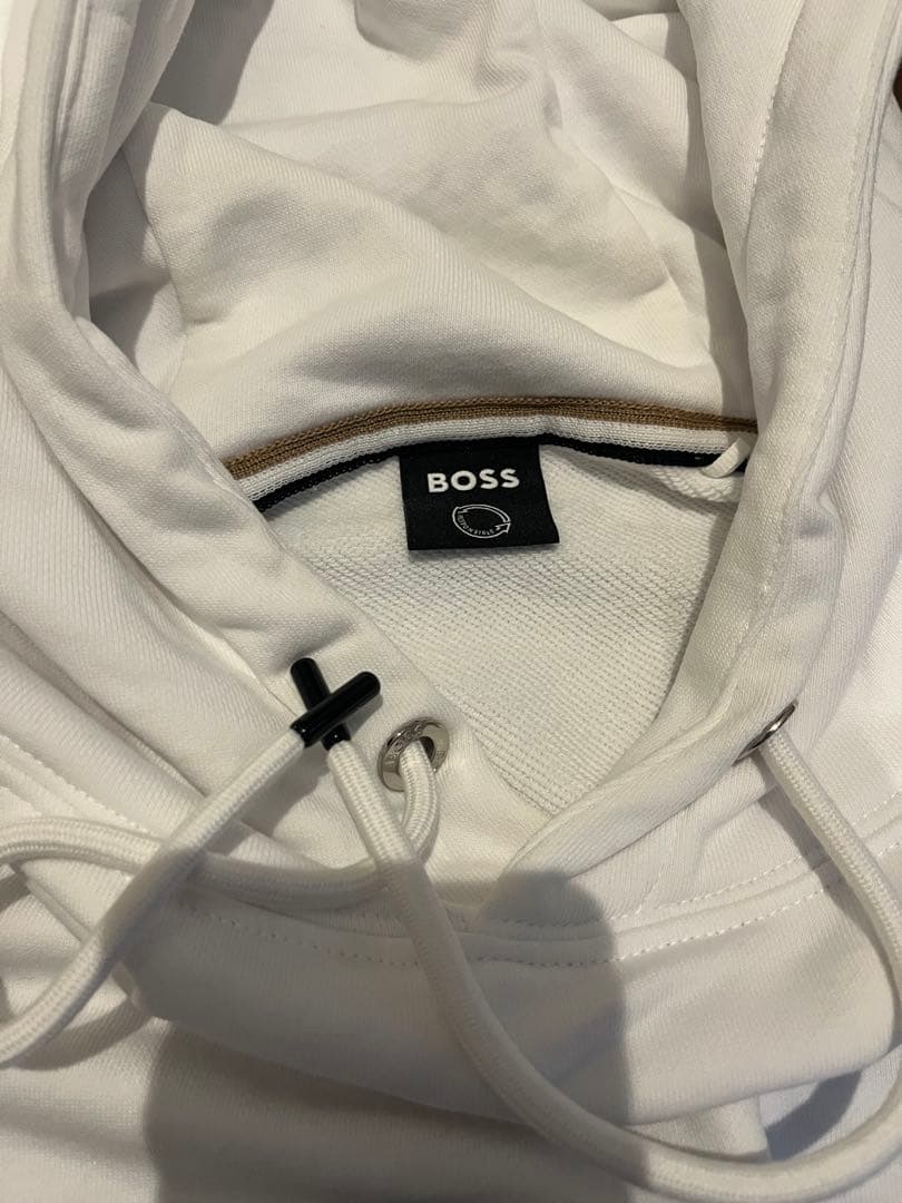 HUGO BOSS ヒューゴボス スウェットパーカー ホワイト