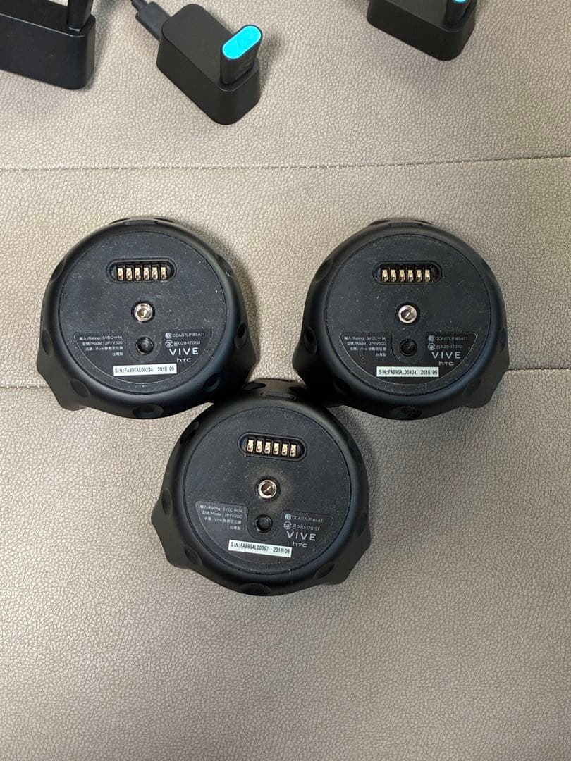 HTC vive トラッカー2.0（2018）3個セット