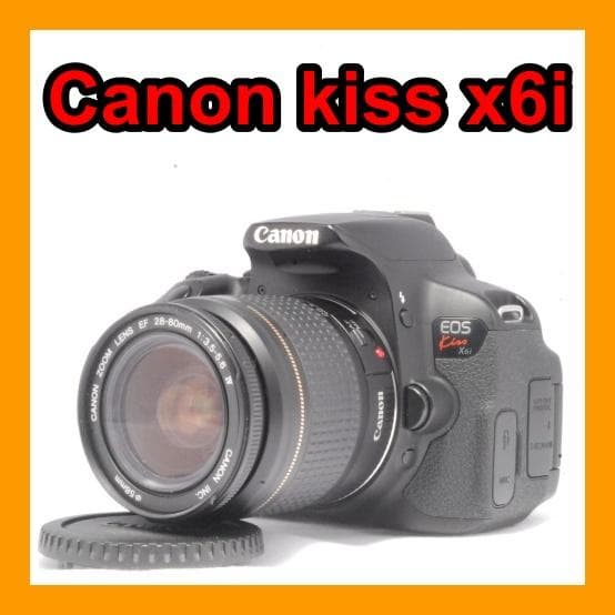 Canon kiss x6i 標準レンズセット 状態良好 初心者セット