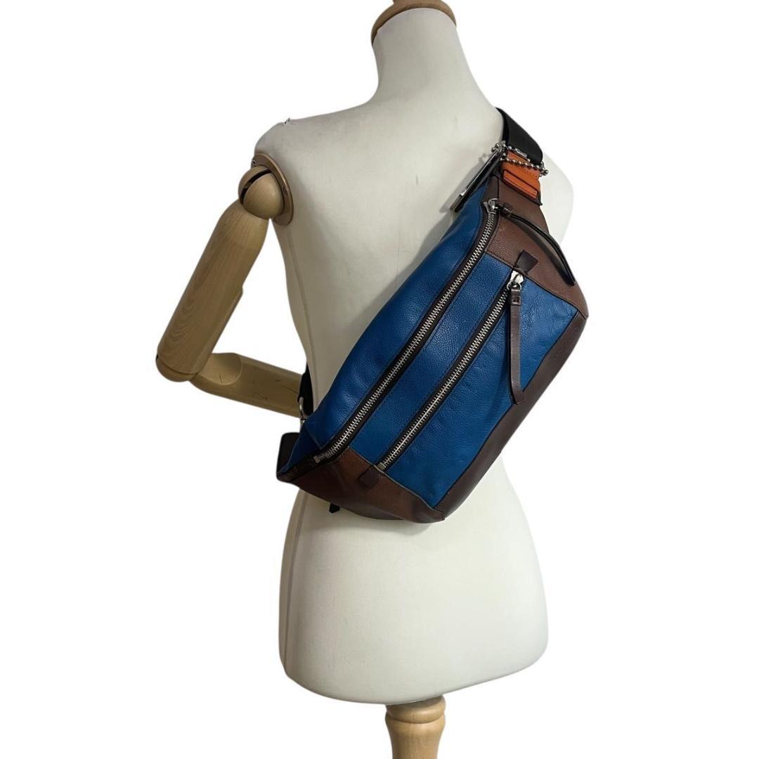 美品 COACH ボディバッグ トンプソン シティーパック 70899 メンズ