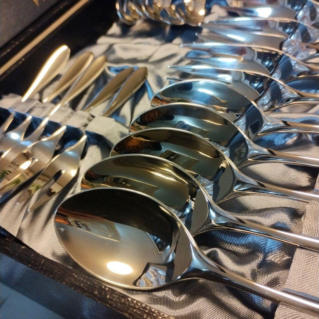 ✨️未使用✨️ TRIO BRAND 18-12 ボレロ カトラリー 41本入