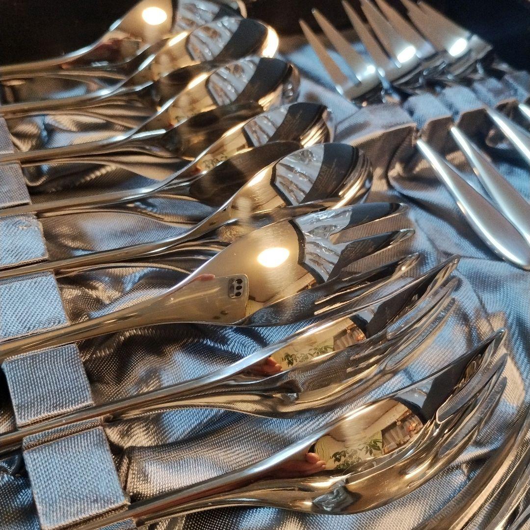 ✨️未使用✨️ TRIO BRAND 18-12 ボレロ カトラリー 41本入