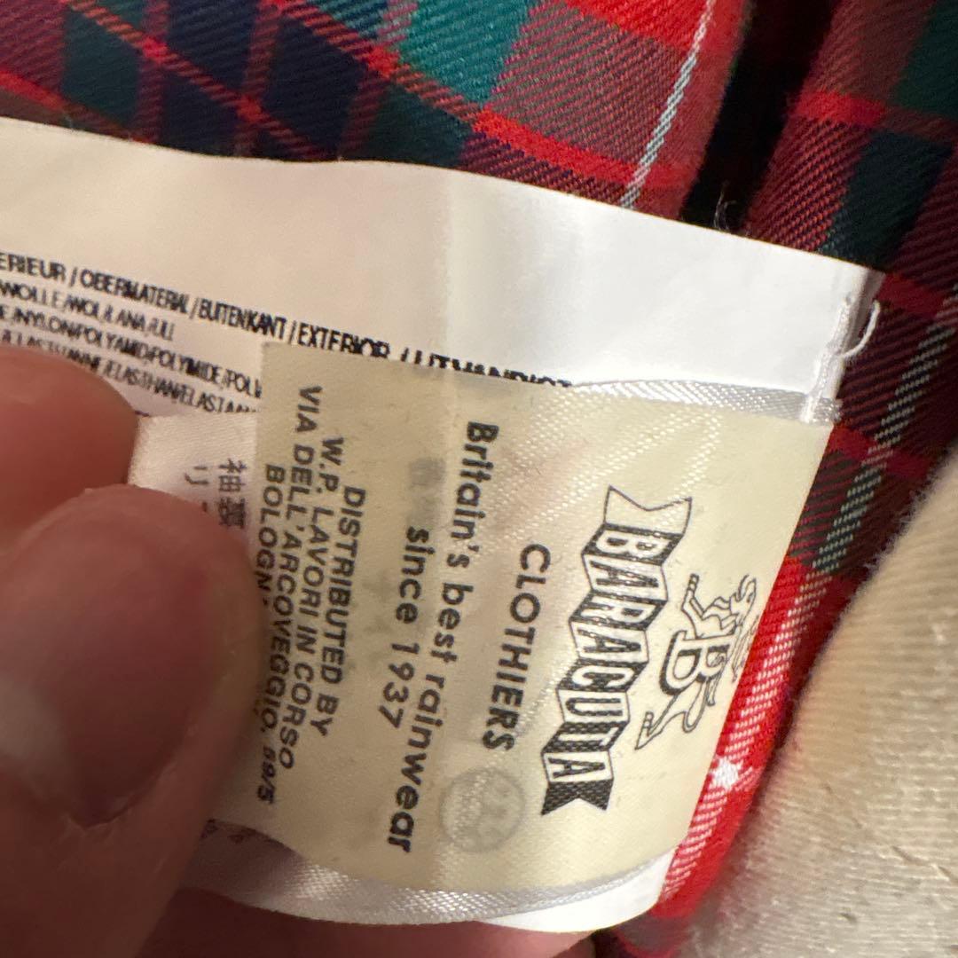 BARACUTA ウールメルトンジャケット サイズ40