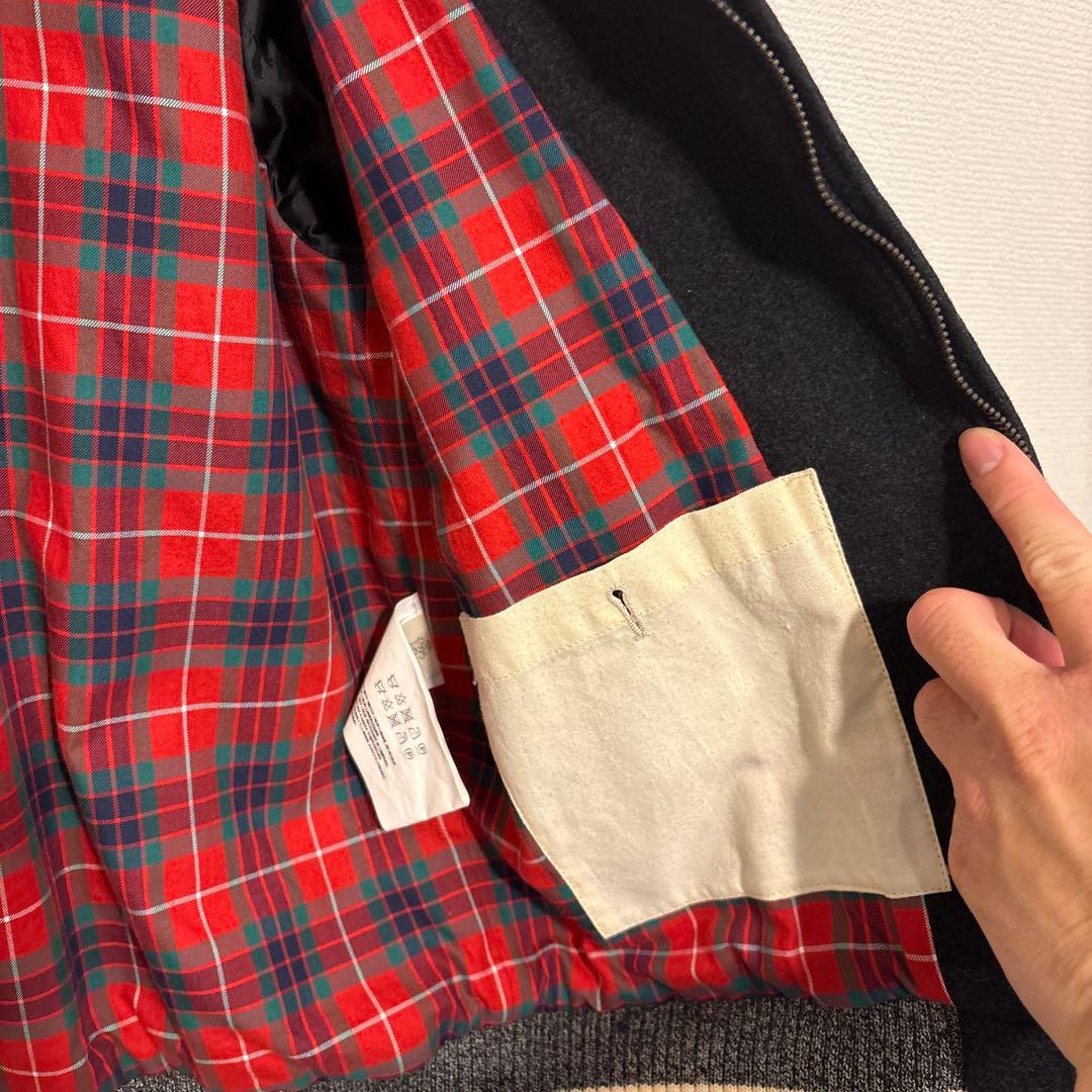 BARACUTA ウールメルトンジャケット サイズ40