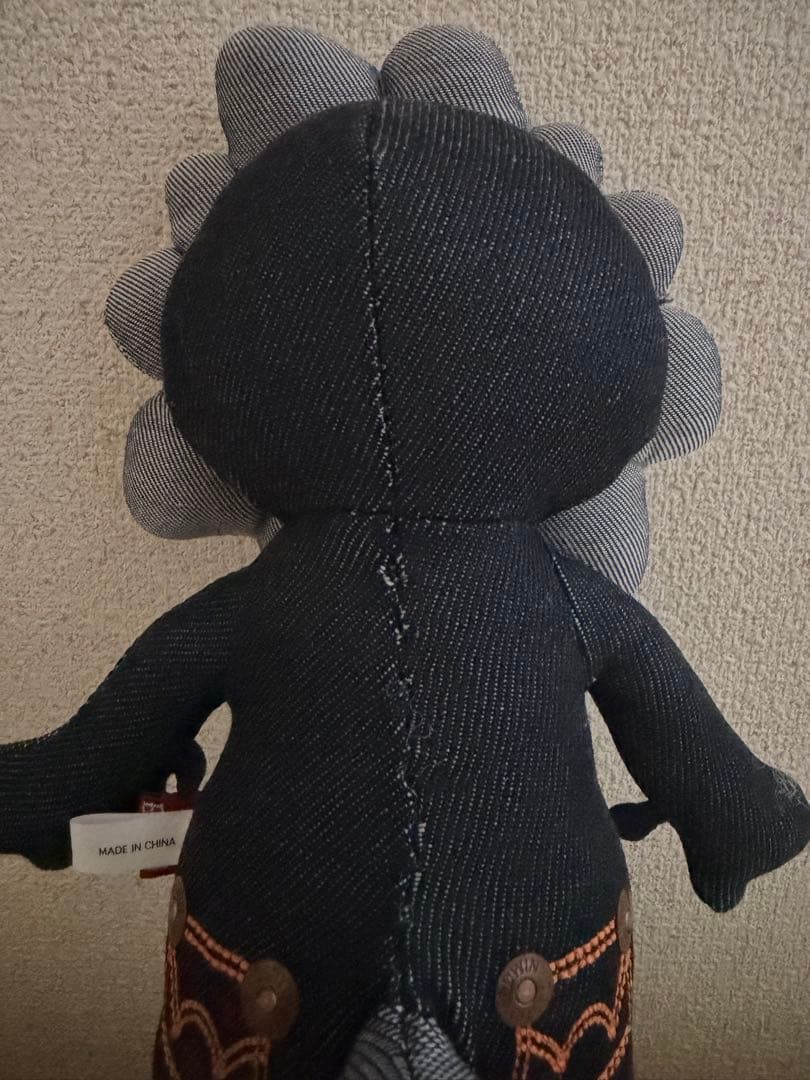 大阪・関西万博2025 黒　EDWINエドウィン ミャクミャク　大 ぬいぐるみ