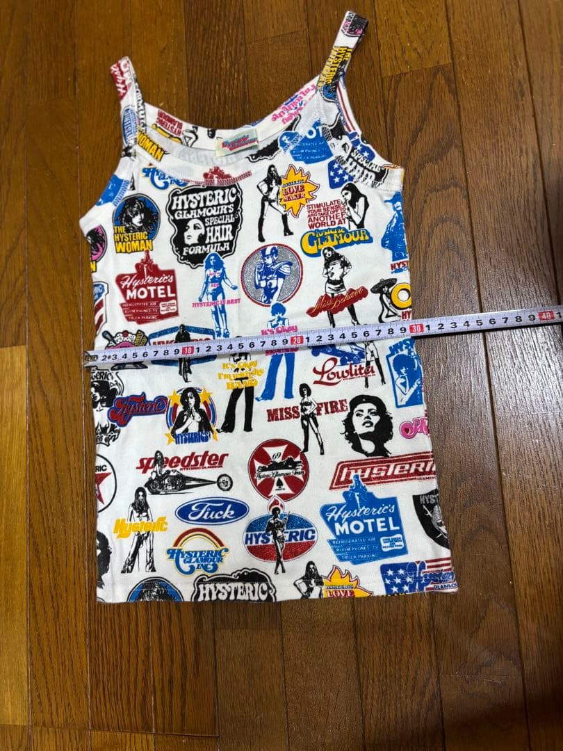 ヒステリックグラマー　総柄　キャミソール