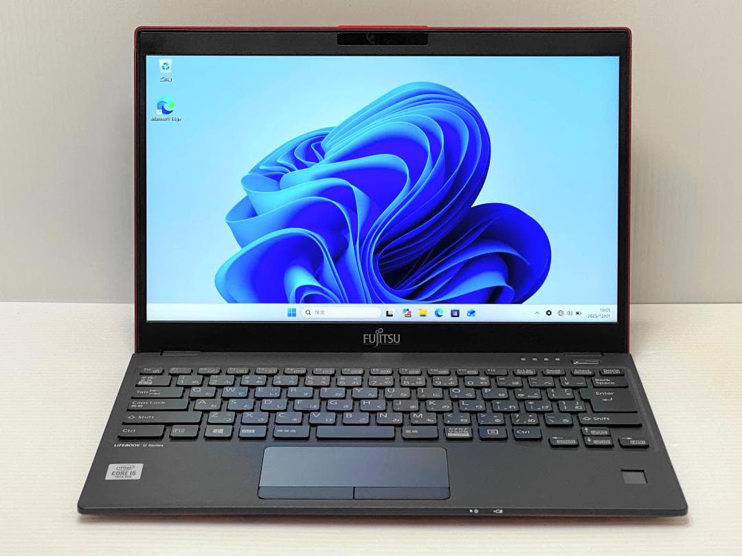 ガーネットレッド 第10世代Core i5 LIFEBOOK U9310/D7