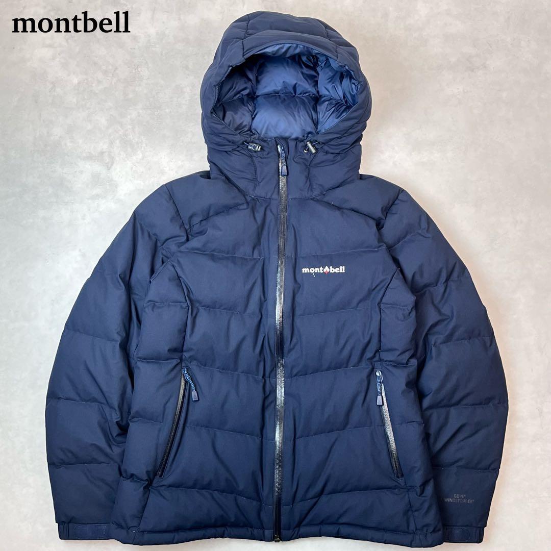 montbell パーマフロスト ライトダウンパーカー ネイビー レディースS