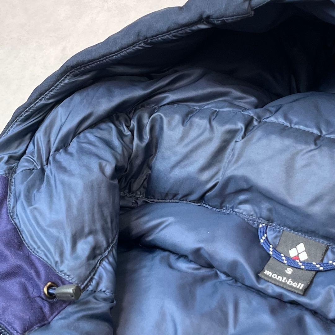 montbell パーマフロスト ライトダウンパーカー ネイビー レディースS