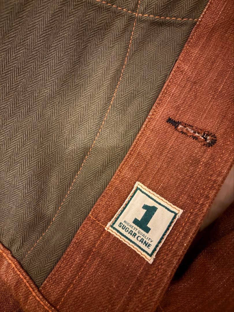 SUGAR CANE ブラウンデニム セットアップ