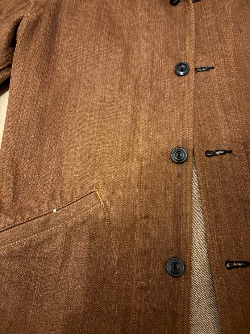 SUGAR CANE ブラウンデニム セットアップ