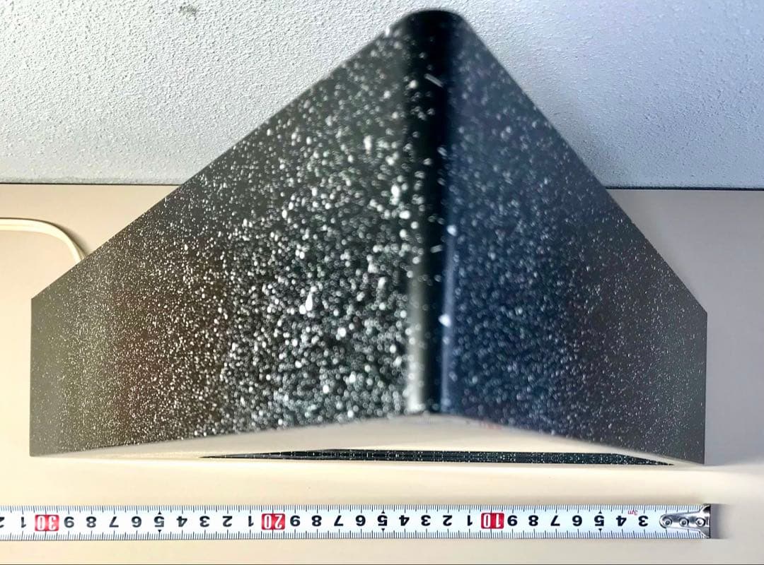 美品 希少 置時計（三角型） ネオンライト レトロ 大嶋漆器店有限会社