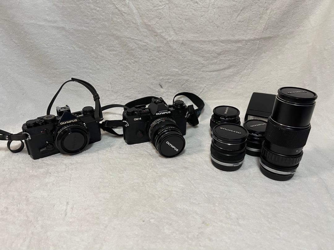 OLYMPUS OM-1 OM4セット　フィルムカメラ　ジャンク