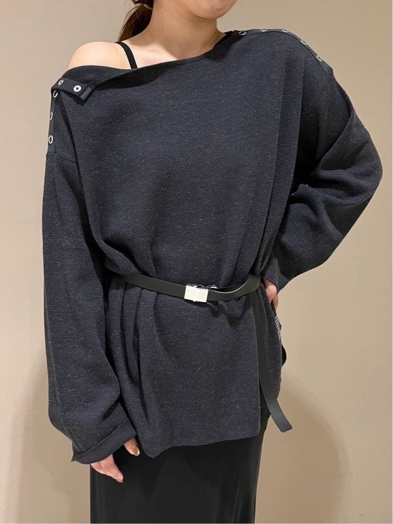 FRAMeWORK LEFIJE ガチャベルト 2CM silverバックル