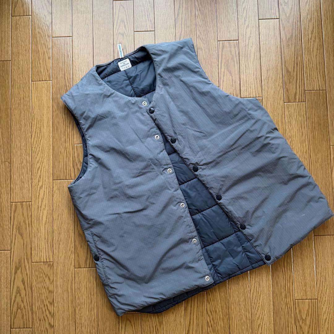 necessary or unnecessary ナイロン ダウンベスト