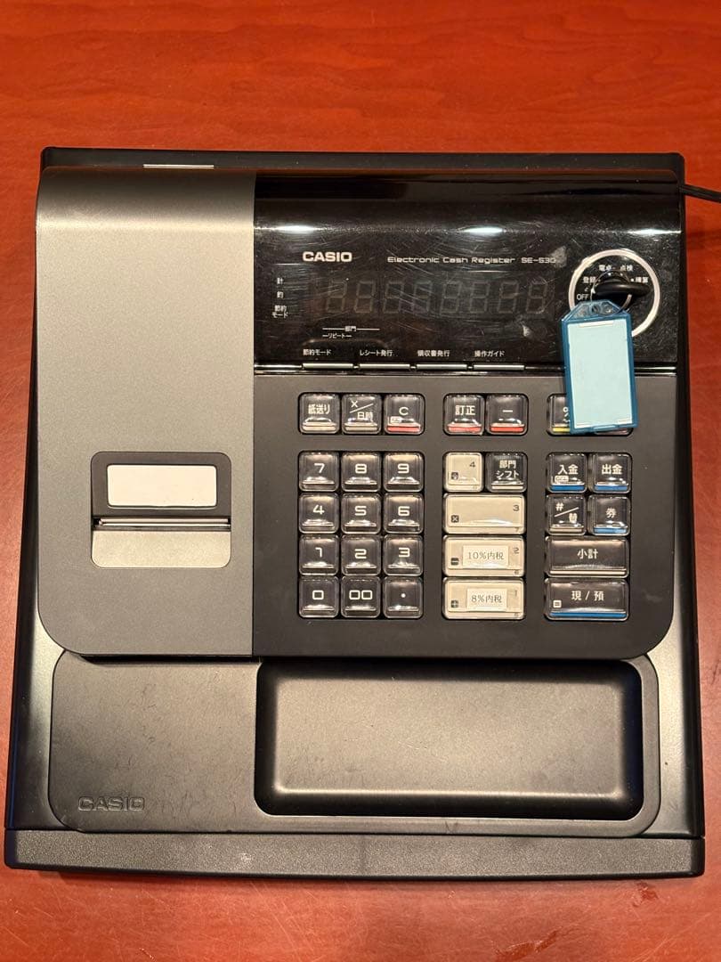 CASIO レジスター SE-S30 取扱説明書付