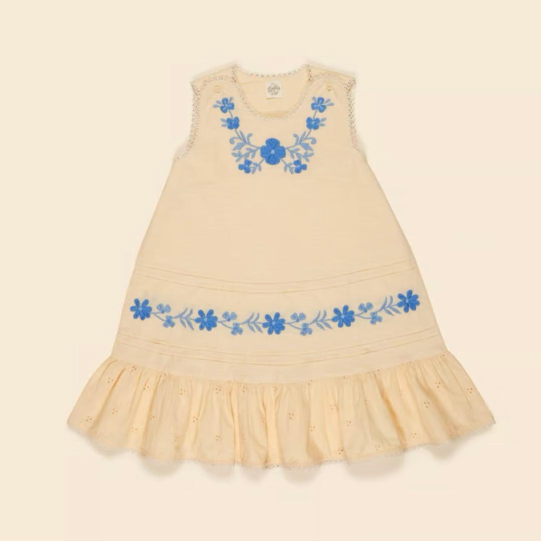 新品未開封　Apolina Clara Dress - Milk 2-3Y
