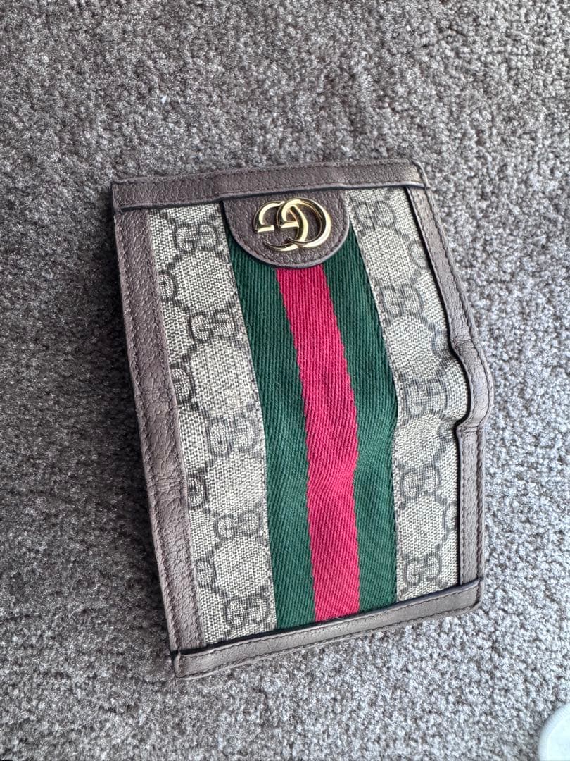 GUCCI オフィディアGGキャンバス 二つ折り財布