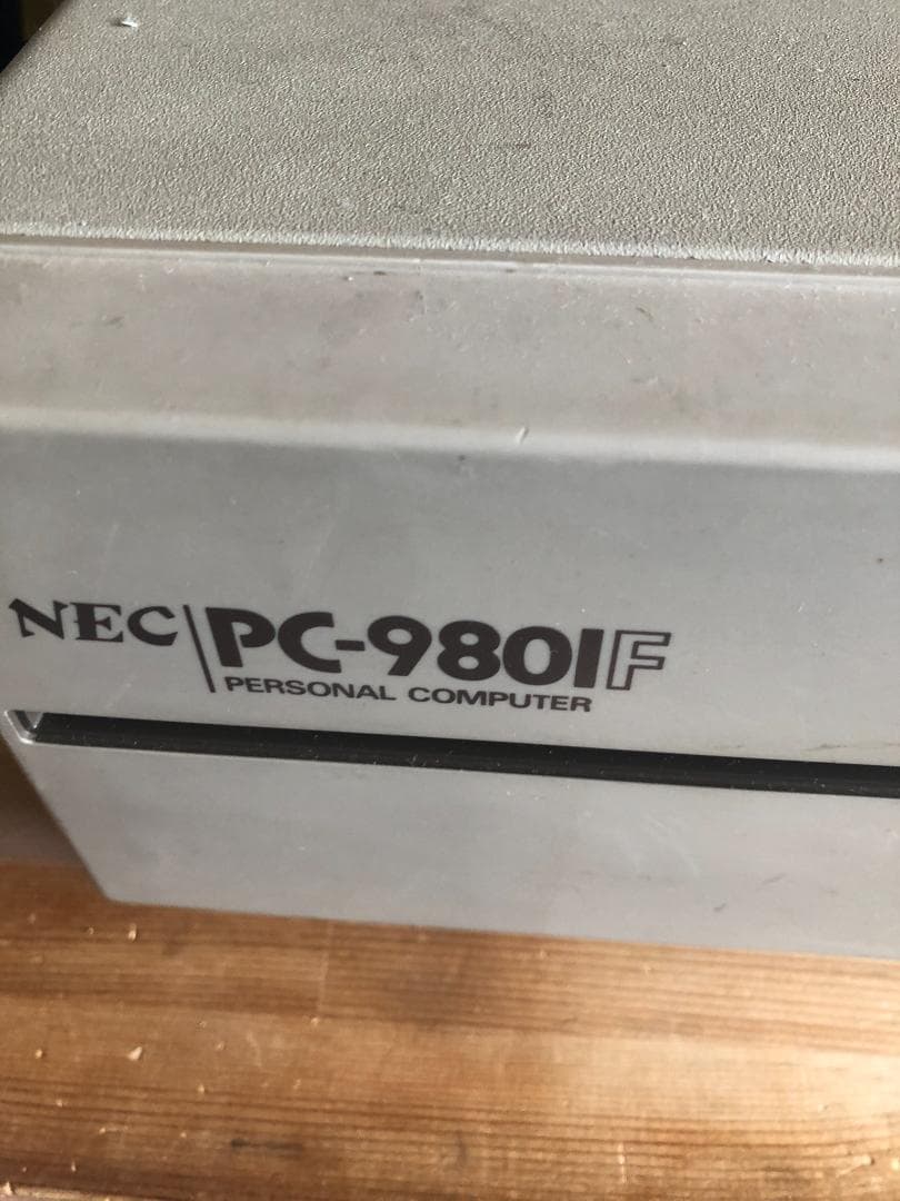 超希少　NEC PC9801F 本体　5インチFDもイロイロ