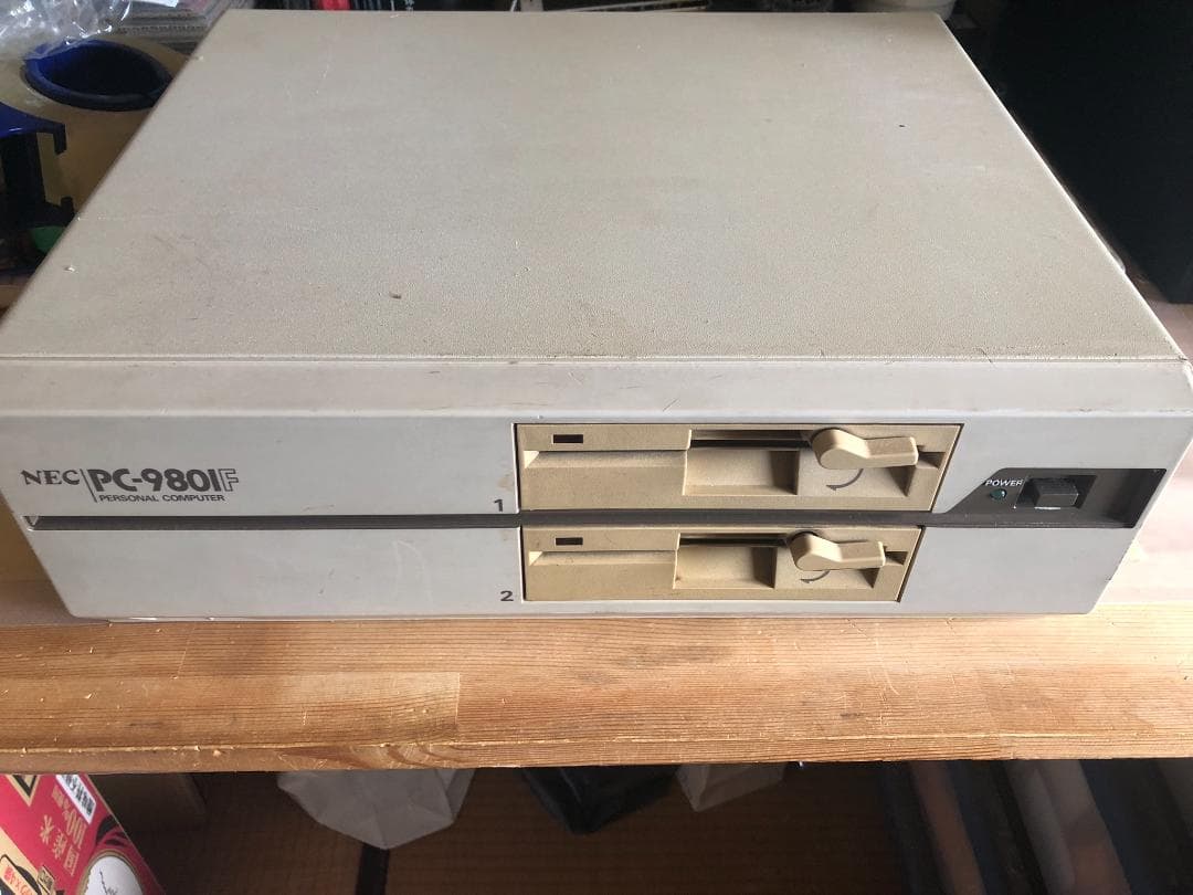 超希少　NEC PC9801F 本体　5インチFDもイロイロ