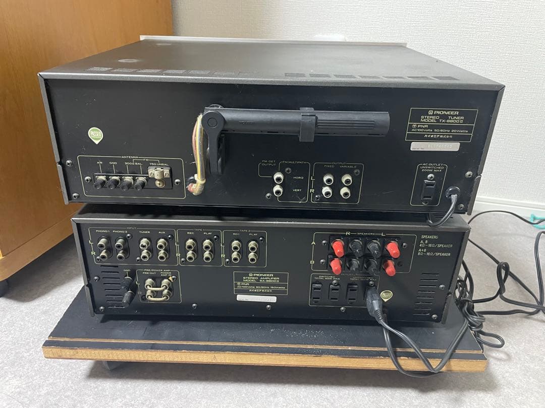 PIONEER SA-8800II&TX-8800 II セット