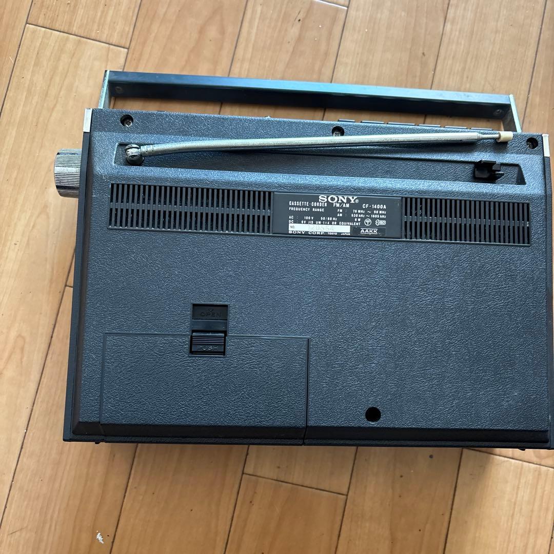 SONY／ソニー／ラジカセ／CF-1400稀少品日本製